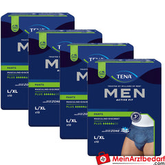 TENA Men Active Fit Pants Plus blau L/XL.