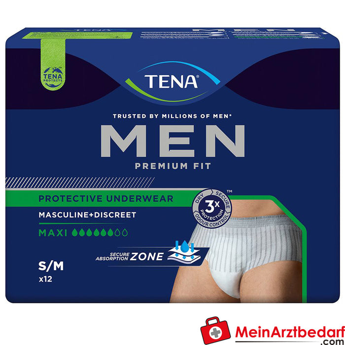 TENA Erkek Premium Fit Pantolon Maxi S/M