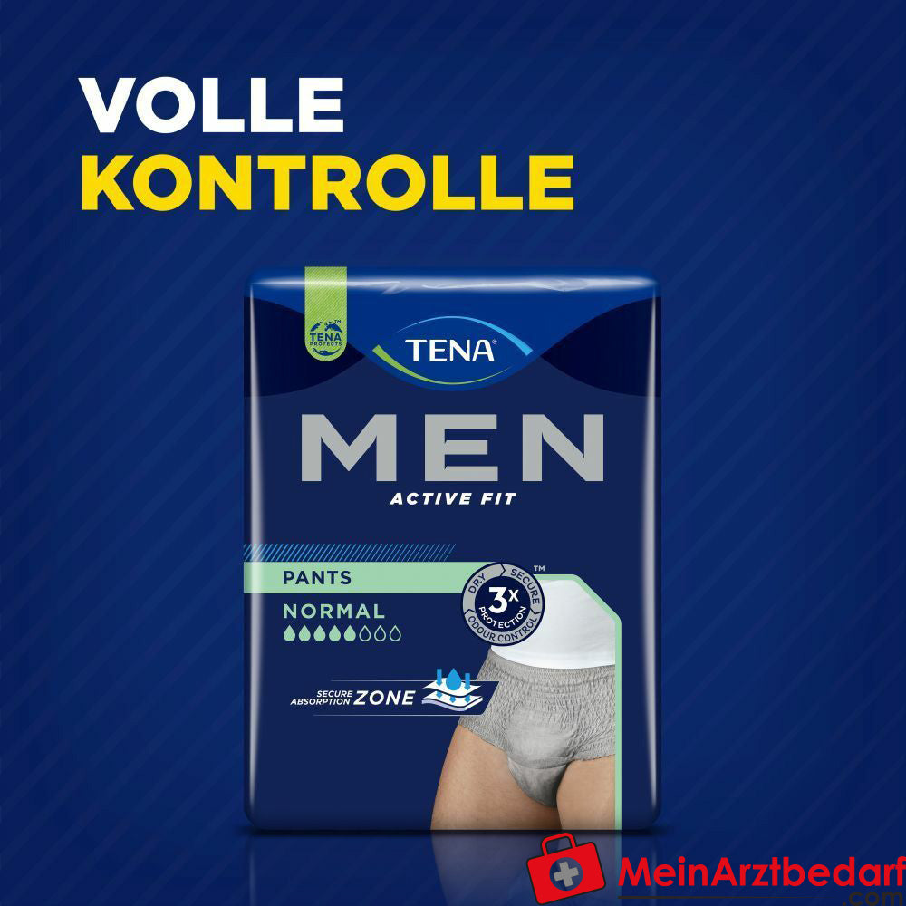 TENA Men Active Fit Pants Normal grau S/M.