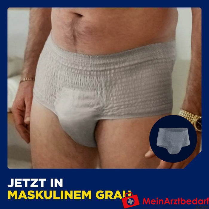 TENA Uomo Pantaloni Active Fit Grigio normale L/XL