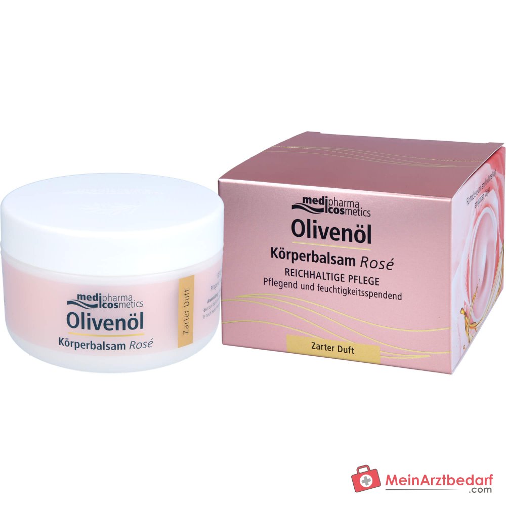 Medipharma Cosmetics Bálsamo Corporal Aceite de Oliva Rosé, 250 ml