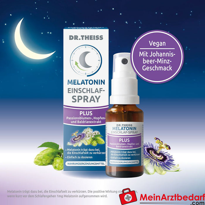 DR. THEISS Melatonine Slaap Spray Plus, 20ml