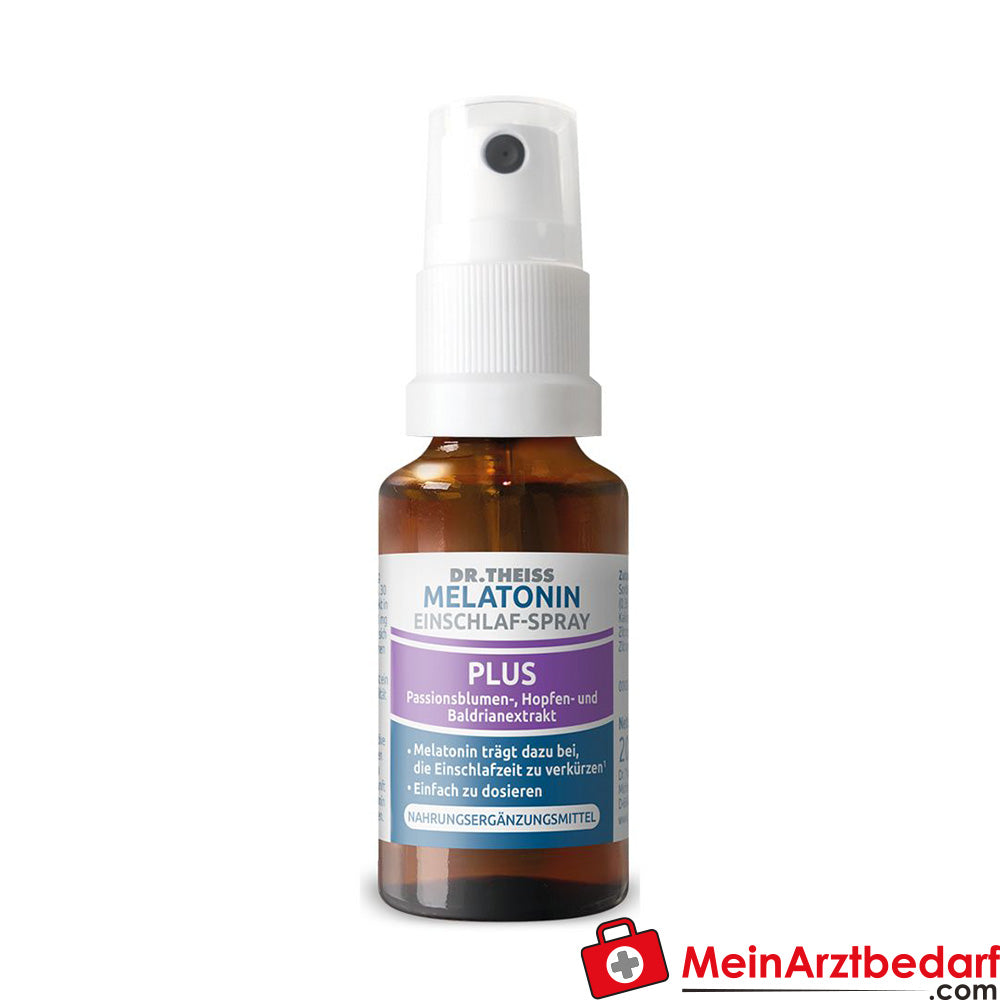 DR. THEISS Melatonin Einschlaf-Spray Plus, 20ml.