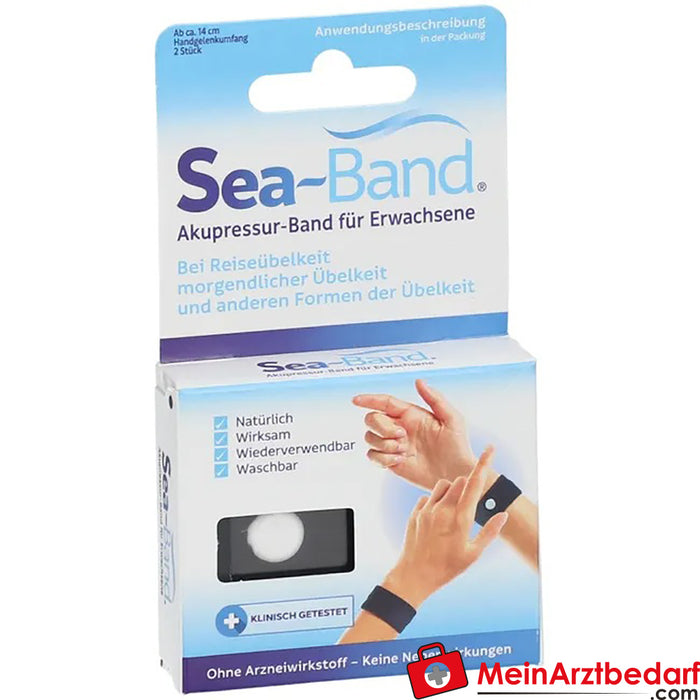SEA BAND® acupressure band, 2 pcs.