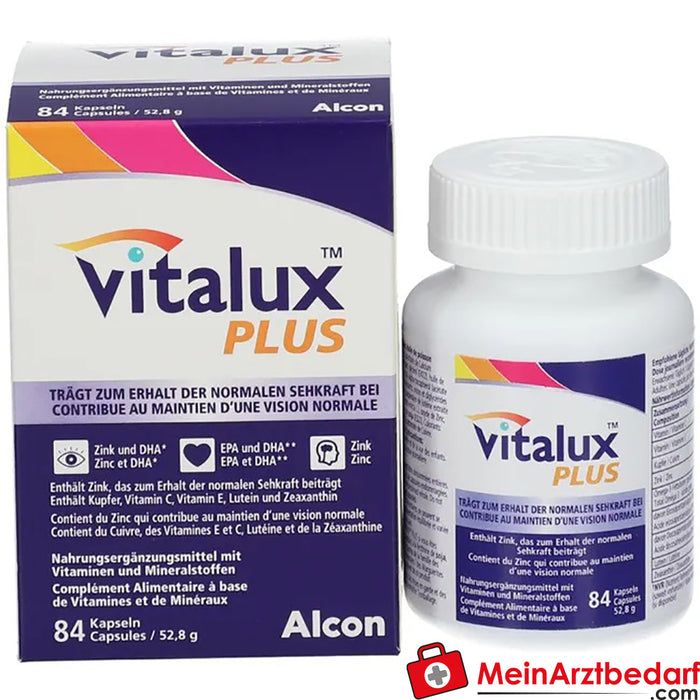 Vitalux® Plus，84 件。