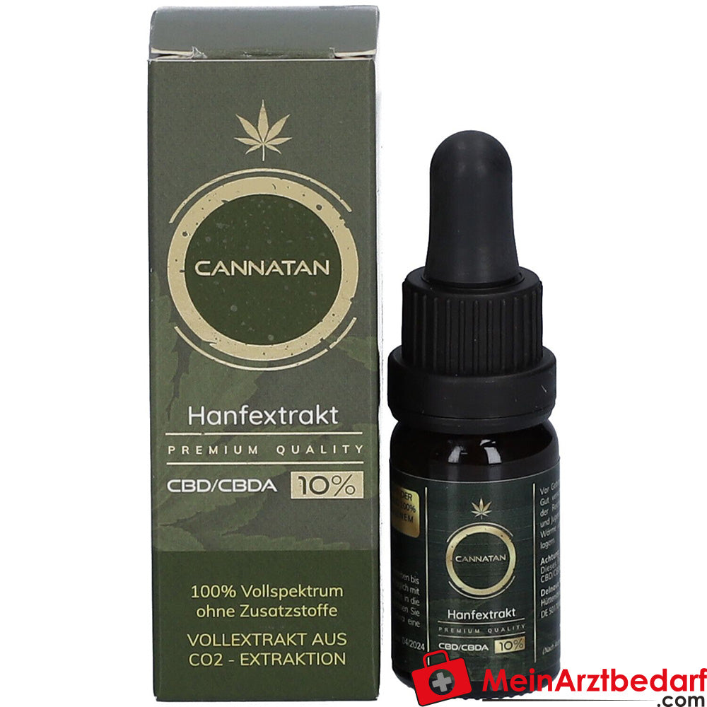 CANNATAN Hanfextrakt CBD 10 %.