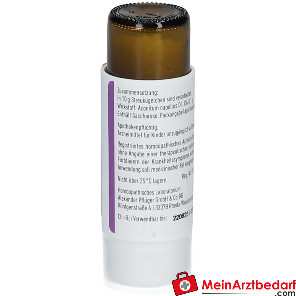 Aconitum D6 Globuli Pflüger®.