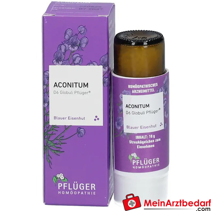 Aconitum D6 Globules Pflüger® (en allemand)