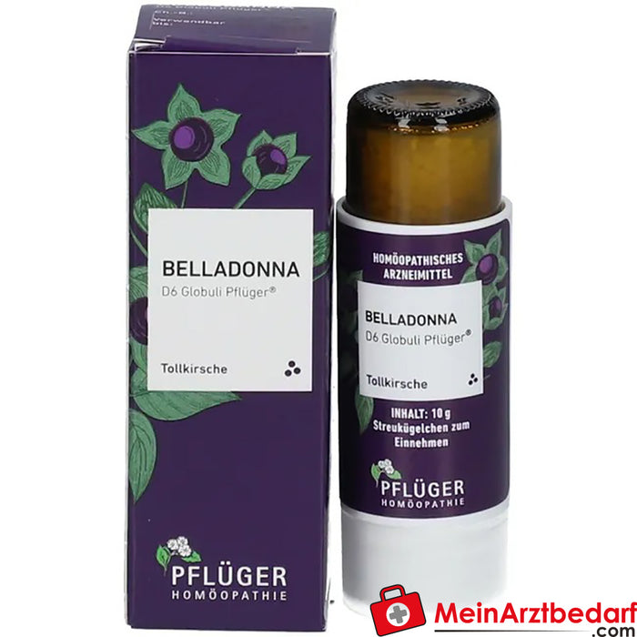 Belladonna D6 Globules Pflüger® (en allemand)