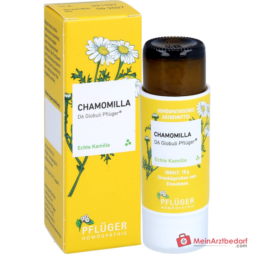 Pflüger® Chamomilla recutita D6 Globules 10 g
