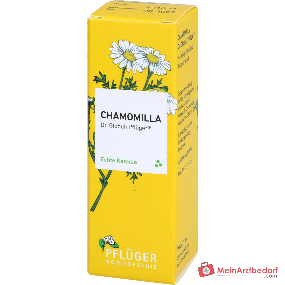 Pflüger® Chamomilla recutita D6 Globules 10 g
