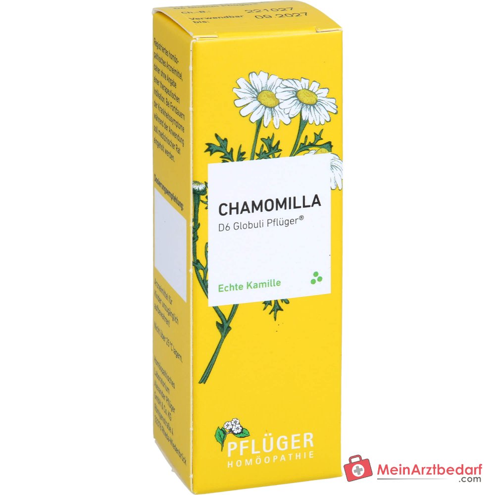 Pflüger® Chamomilla recutita D6 Globules 10 g