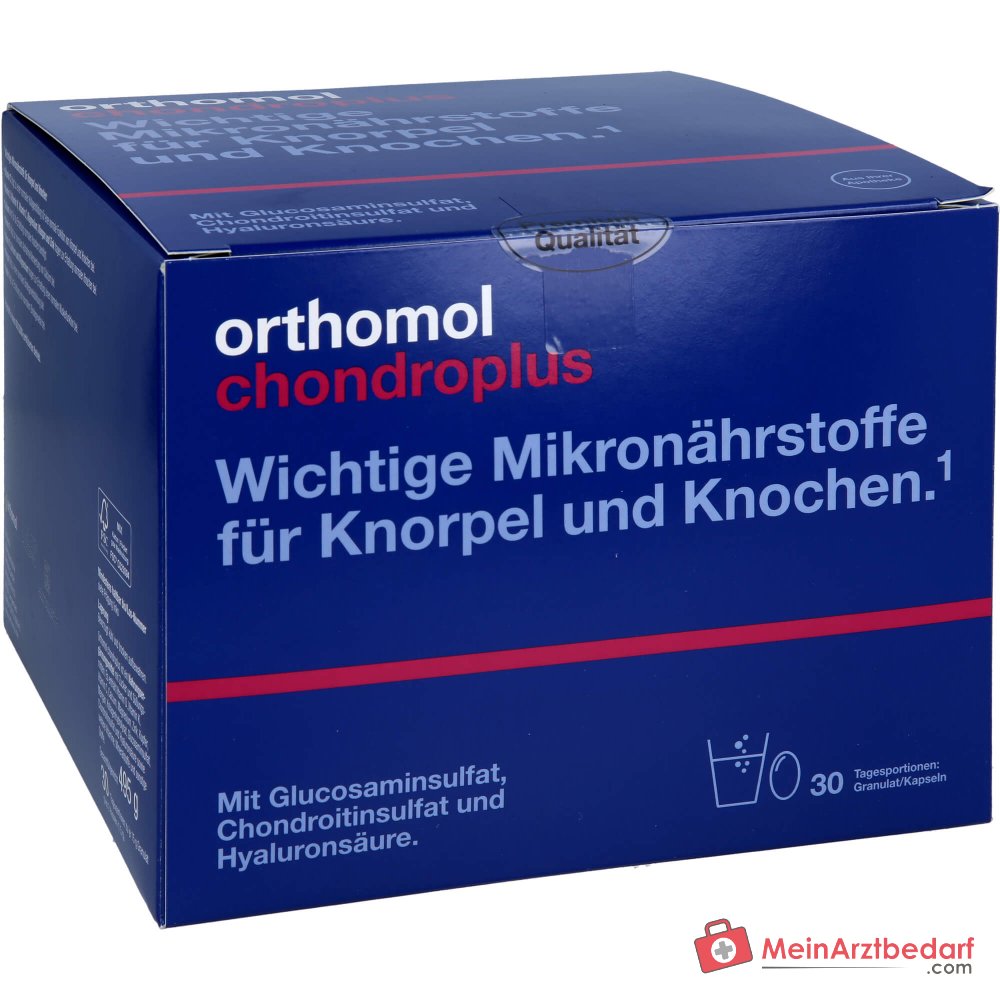 Orthomol chondroplus Granulat und Kapseln, 30 Portionen.