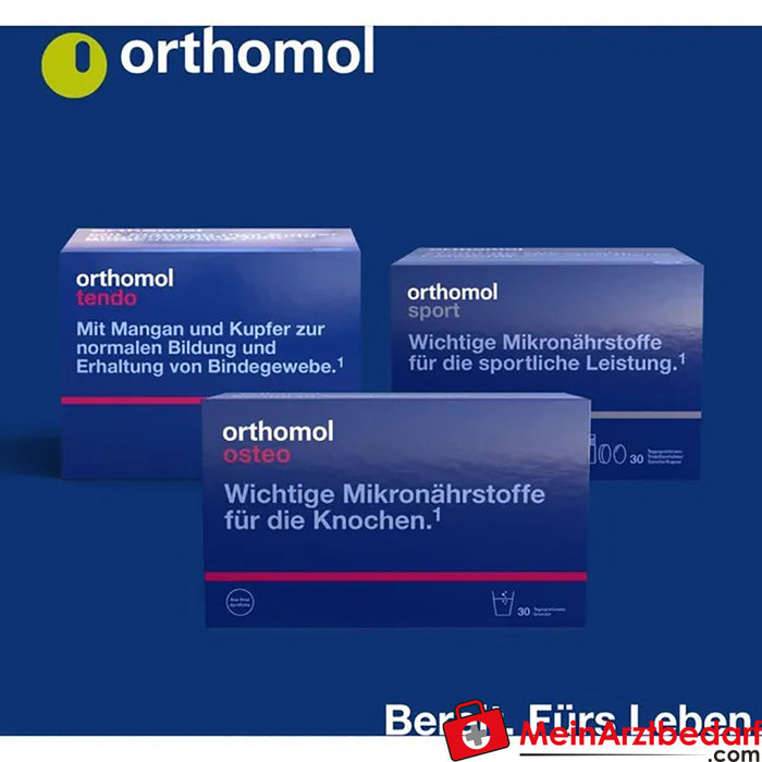 Orthomol chondroplus - 软骨和骨骼营养素 - 颗粒/胶囊，30 个。