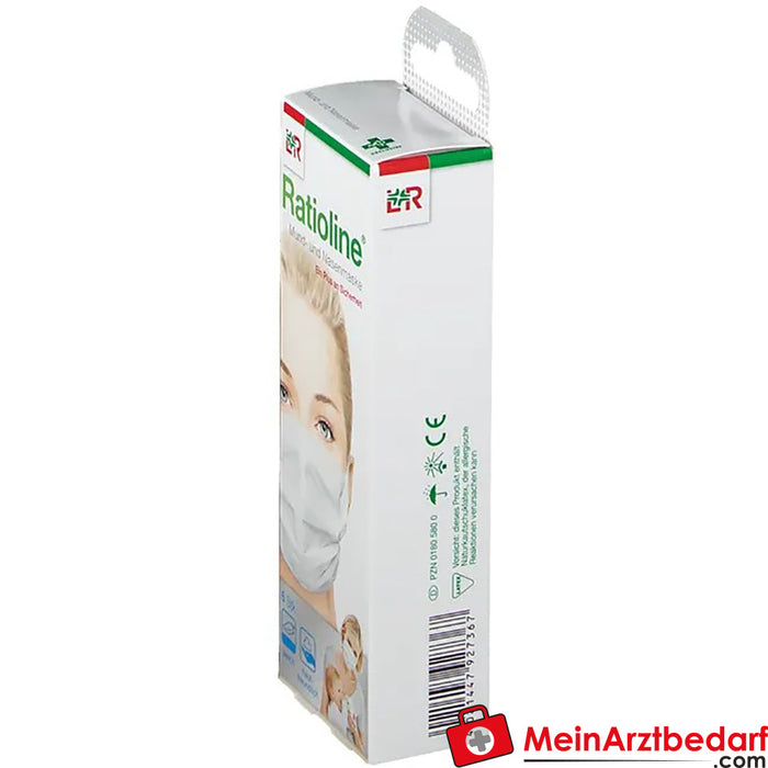 Ratioline Bambino Masque buccal et nasal, 6 pces