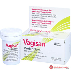 Vagisan ProbioFlora Milchsäure-Bakterien Hartkapseln, 8 St..