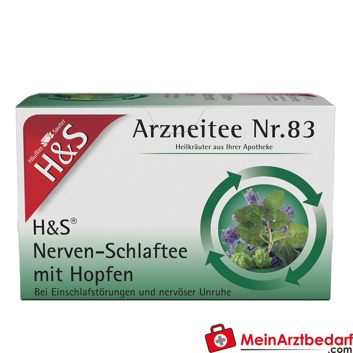 H&amp;S® Nerve Sleep Tea z chmielem