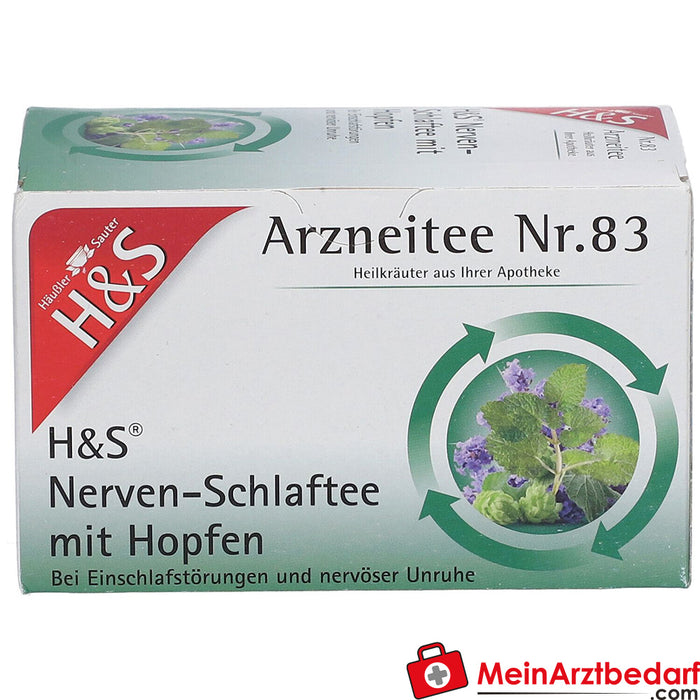 H&amp;S® Nerve Sleep Tea z chmielem