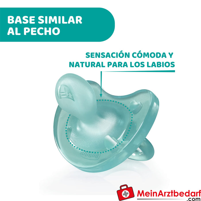 Chicco Teat "physio Soft", 16-36m+, 100% silicone, 1 pc.