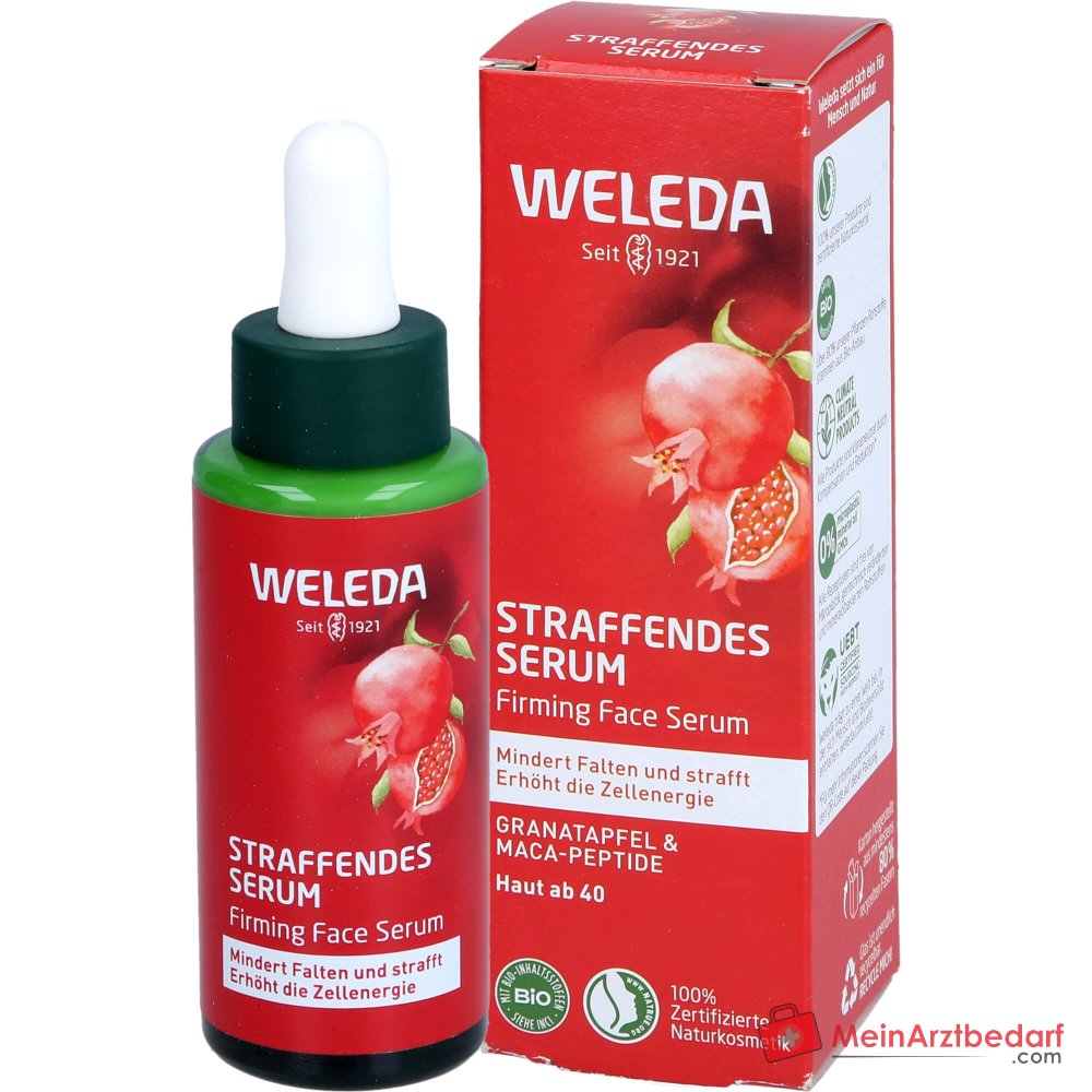 Weleda Verstevigend Gezichtsserum Granaatappel & Maca-Peptiden, 30 ml