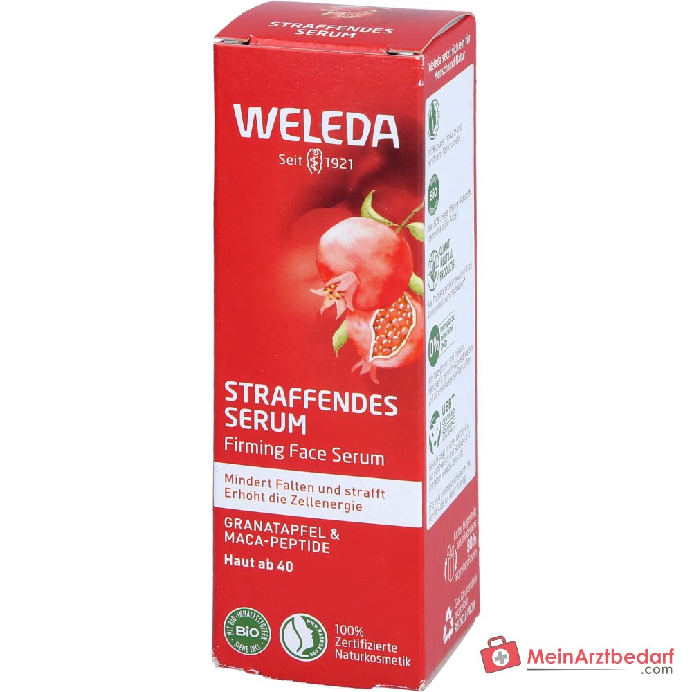 Weleda Verstevigend Gezichtsserum Granaatappel & Maca-Peptiden, 30 ml