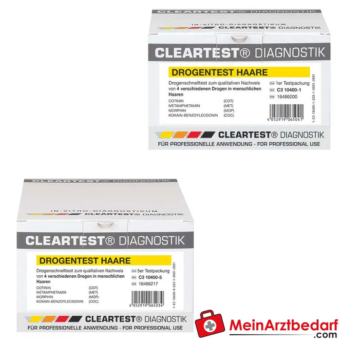 Cleartest® haar drugstest