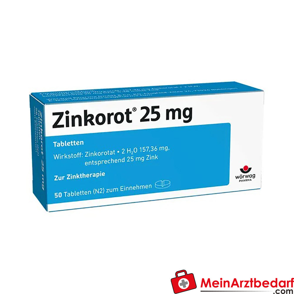Zinkorot 25mg.