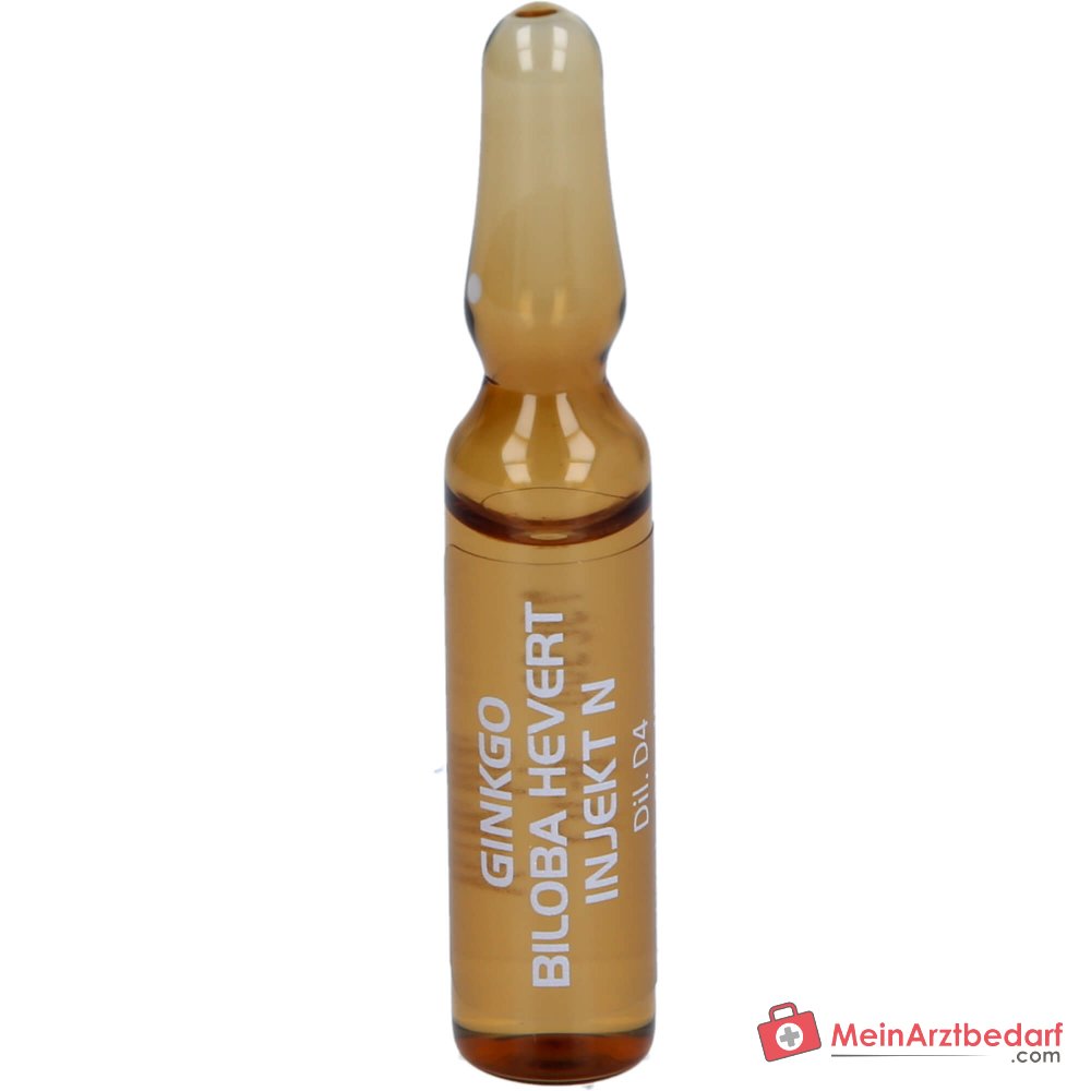 Hevert Ginkgo Biloba Injekt N Ampullen, 10 Stück