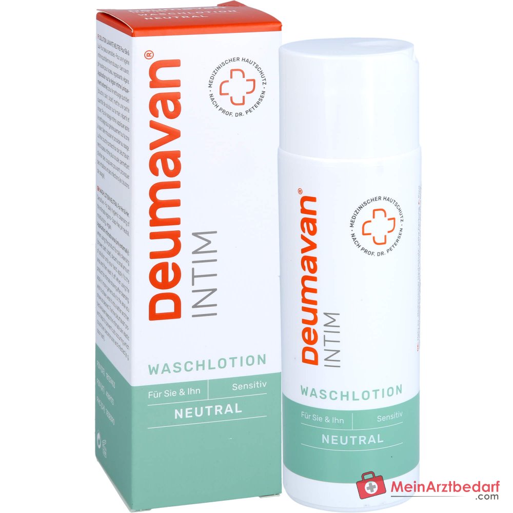 Deumavan Waschlotion Neutral Vitamin E / Milchsäure Intimwaschlotion, 200 ml.