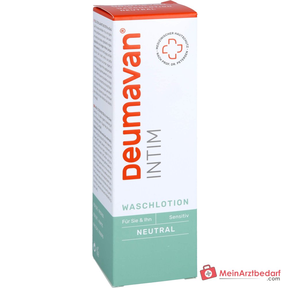 Deumavan Waschlotion Neutral Vitamin E / Milchsäure Intimwaschlotion, 200 ml.
