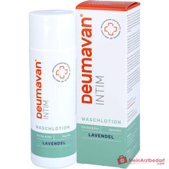 Deumavan Intim Waschlotion Lavendel mit Vitamin E / Milchsaeure Lotion, 200 ml.