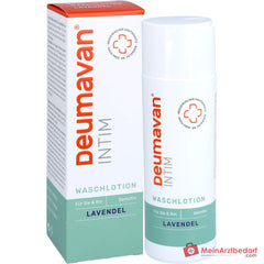 Deumavan Intim Waschlotion Lavendel mit Vitamin E / Milchsaeure Lotion, 200 ml.