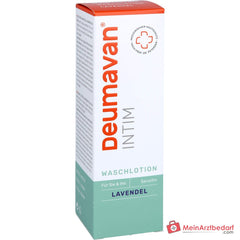 Deumavan Intim Waschlotion Lavendel mit Vitamin E / Milchsaeure Lotion, 200 ml.