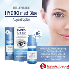 Dr. Theiss Hydro med Blue Augentropfen, 10ml.
