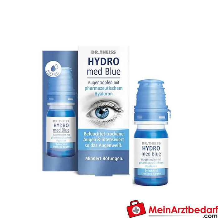 Dr. Theiss Hydro med Blue Gouttes pour les yeux, 10ml
