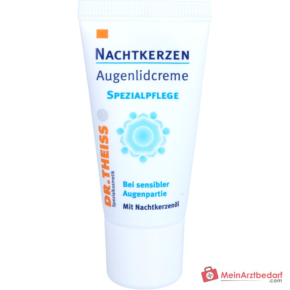 Dr. Theiss Nachtkerzen Augenlidcreme mit Nachtkerzenöl / Panthenol / Glycerin Augencreme, 15 ml.