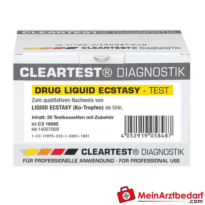 Cleartest® Teste de ecstasy líquido