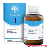 Sól DHU Schuessler nr 1 Calcium fluoratum D6 250 mg tabletki 80 sztuk