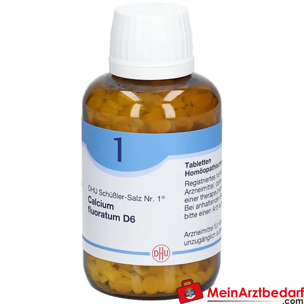 DHU Sel de Schüssler n° 1 Calcium fluoratum D6 250 mg comprimés 80 pièces
