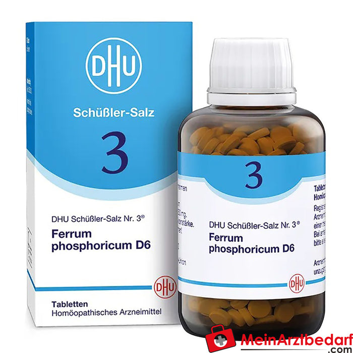 DHU Sel de Schüssler No 3® Ferrum phosphoricum D6