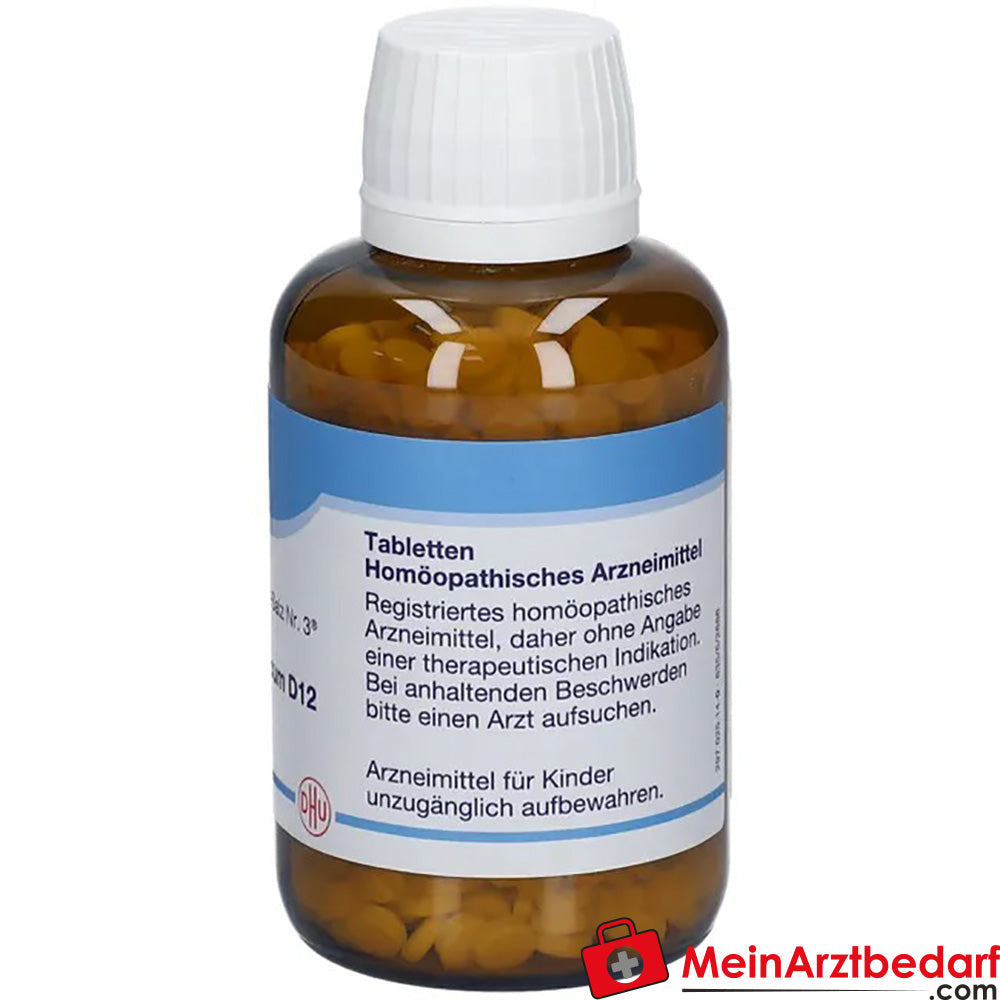 DHU Sal de Schuessler nº 3 Ferrum phosphoricum D12 250 mg glóbulos