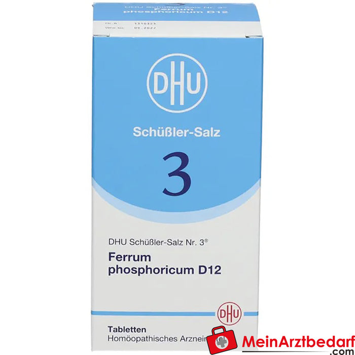 DHU Schuessler zout nr. 3® Ferrum phosphoricum D12