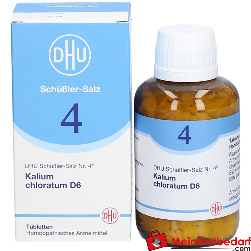 DHU Sale di Schuessler n. 4 Potassio chloratum D6 250 mg compresse