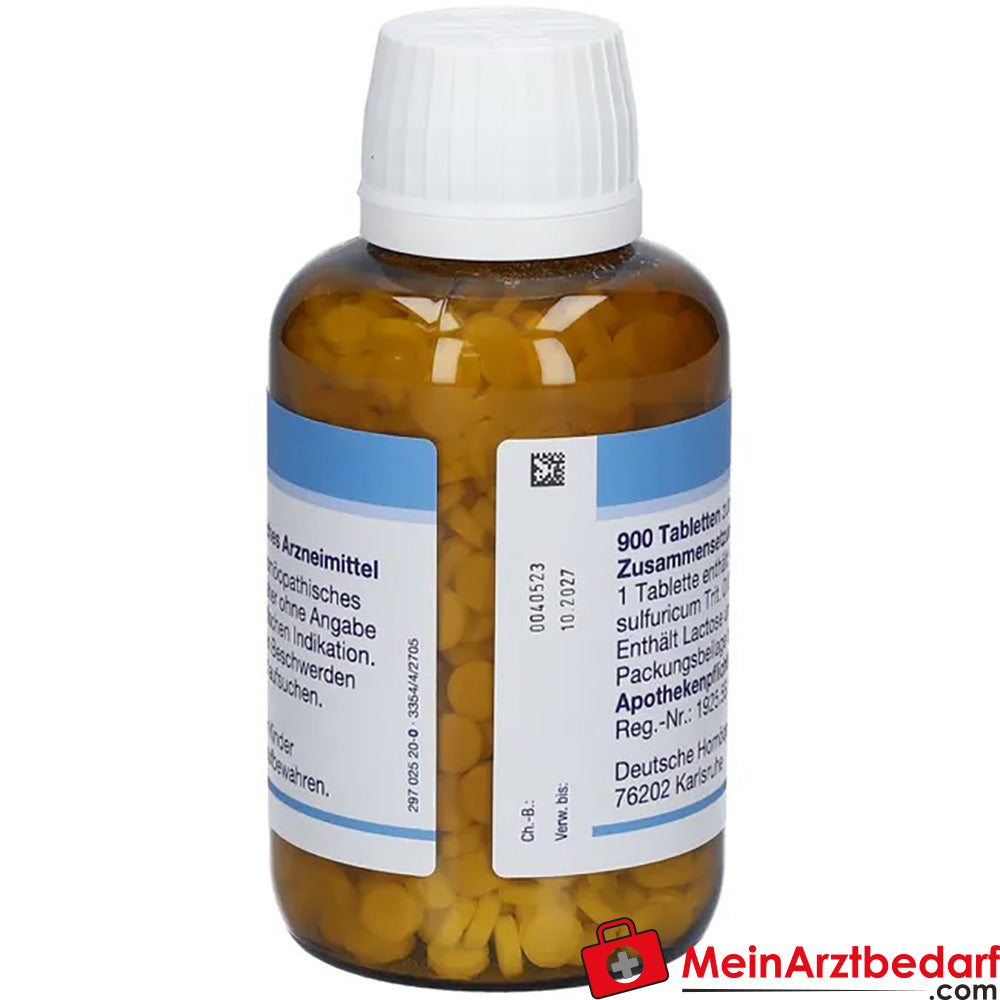 DHU Sale di Schuessler n. 6 D12 Potassio solforato hom. compresse medicinali