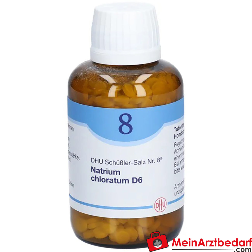 DHU Sale di Schuessler n. 8 Sodium chloratum D6 250 mg compresse 80 pezzi