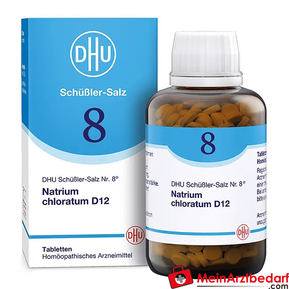 Sól DHU Schuessler nr 8 Sodium chloratum D12 250 mg tabletki