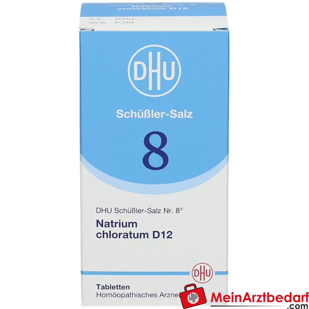Sól DHU Schuessler nr 8 Sodium chloratum D12 250 mg tabletki