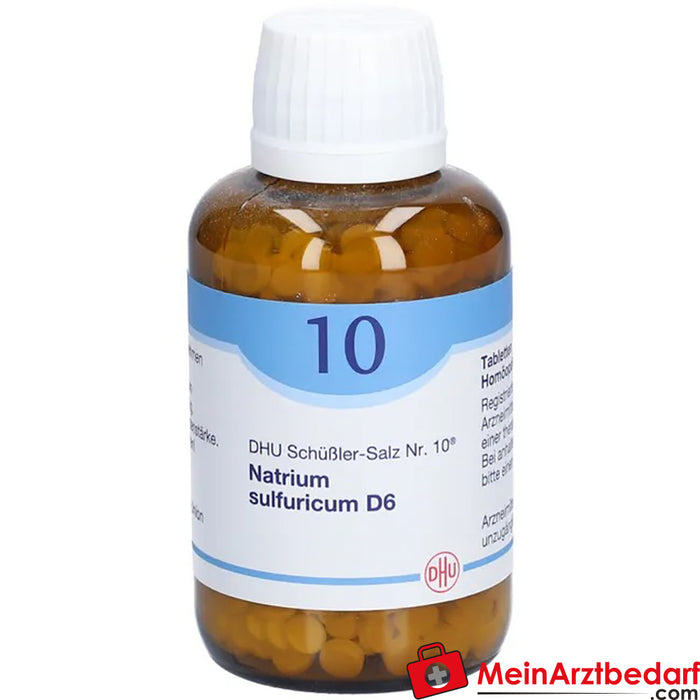 Sól DHU Schuessler nr 10® Natrium sulfuricum D6