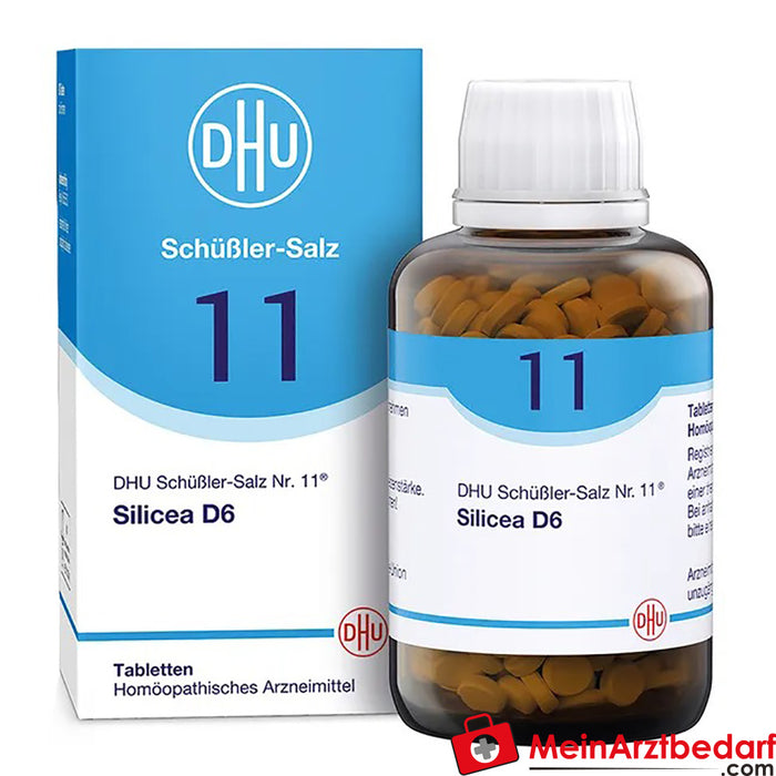 DHU Schuessler 盐 11 号® Silicea D6