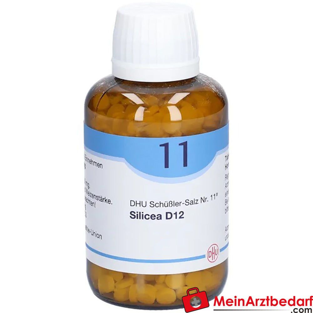 DHU Schuessler Sal nº 11 Silicea D12 Acidum silicicum 250 mg Comprimidos
